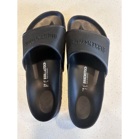 Birkenstock Barbados EVA Slides Active Sandals Black US 8-8.5 EUR 39 - Picture 1 of 6